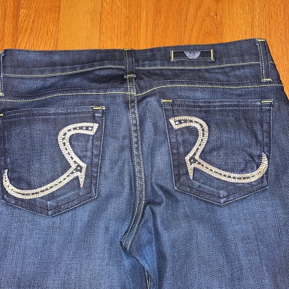 Gently Used Rock & Republic Bootleg Jeans! Size 27 - Picture 7 of 8